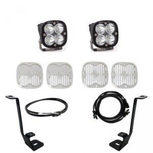 Ford F150 Light Kit - Baja Designs - Squadron Pro Spot with Upfitter - `21-`27